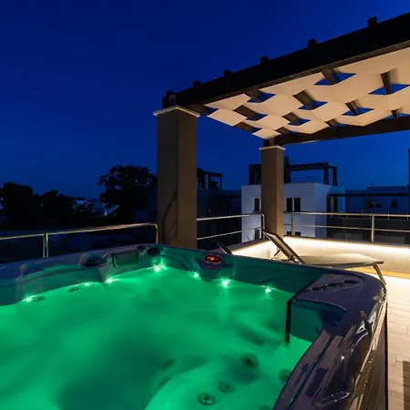 Crowonder Nika - With Heated Swimming Pool, Jacuzzi And Sauna Вілла *